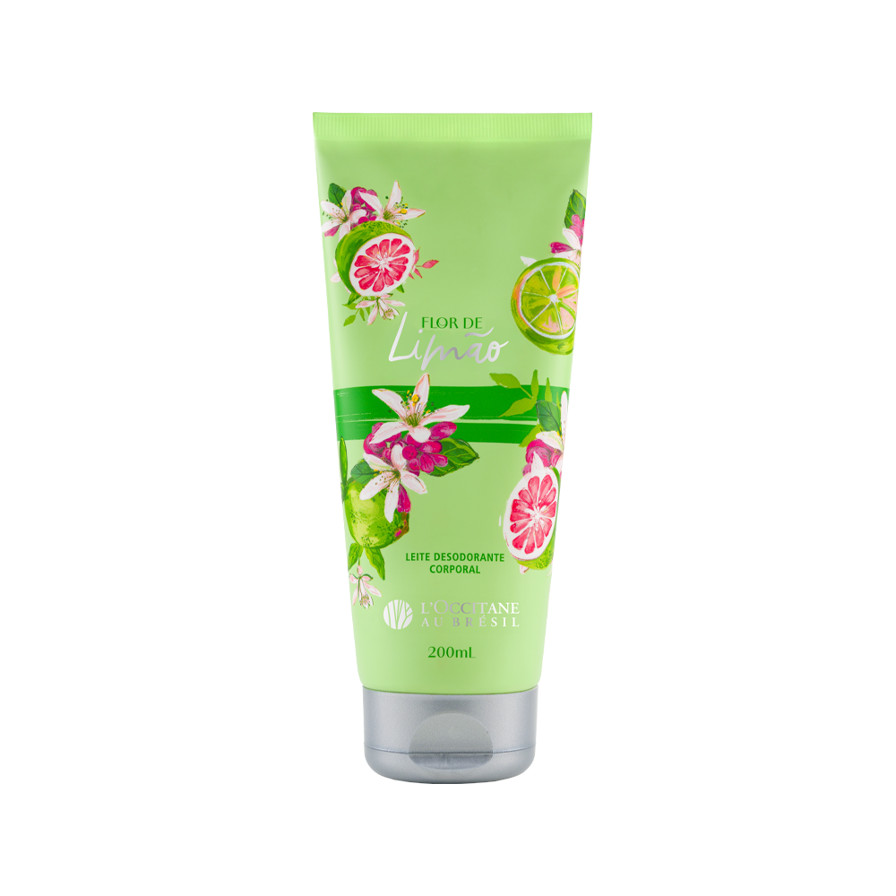 Leite Desodorante Corporal Flor de Limão 200mL