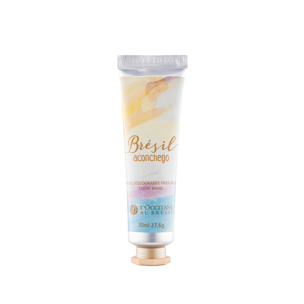 Vista 2 Creme Desodorante de Mãos Brésil Aconchego 30ml L'Occitane au Bresil L'Occitane au Bresil