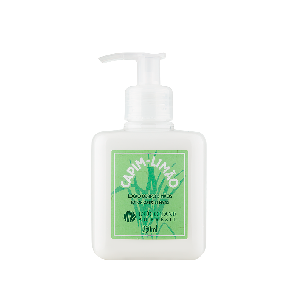 Loção Desodorante Corporal e Mãos Capim-Limão 250ml
