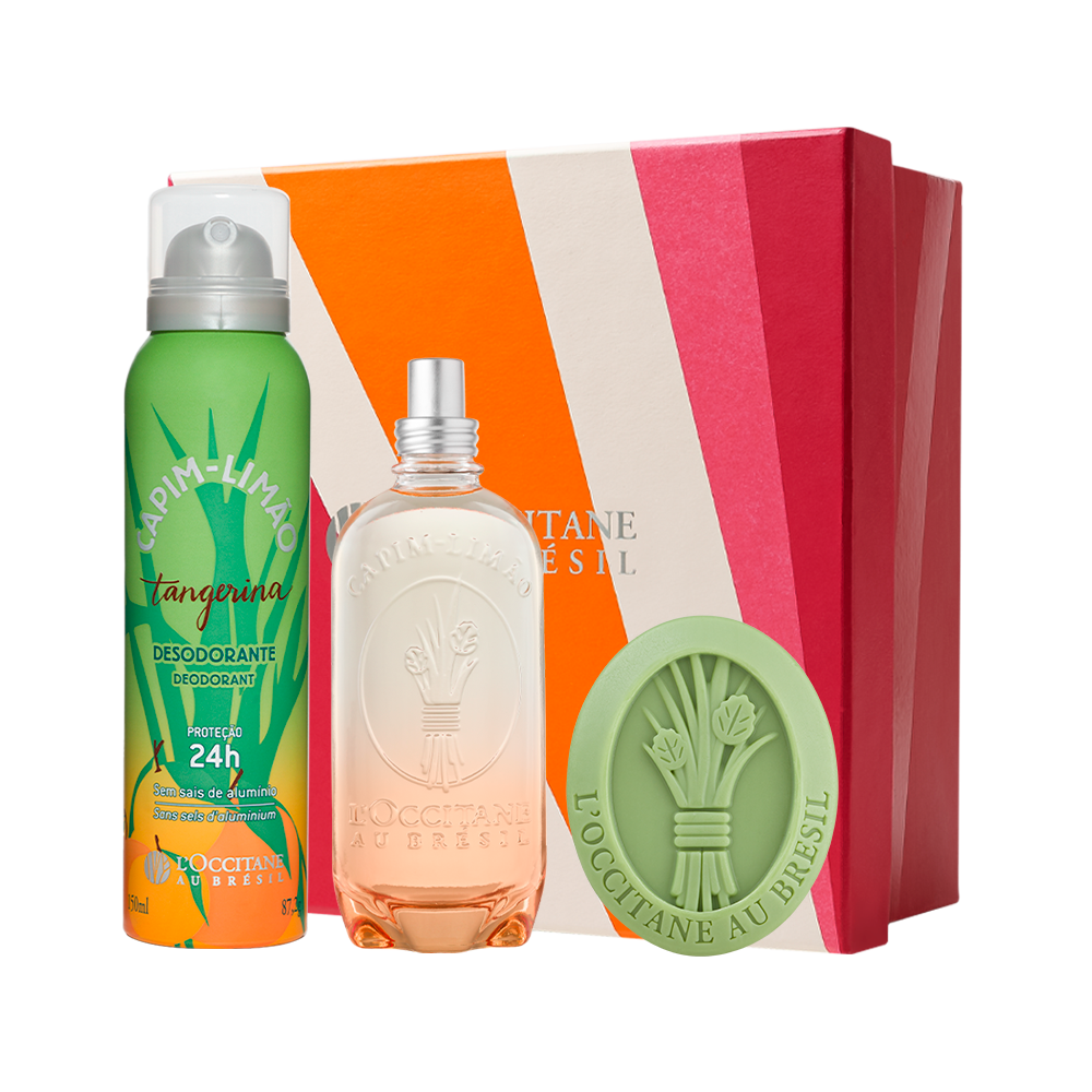 Presente Perfumado Capim-Limão Tangerina