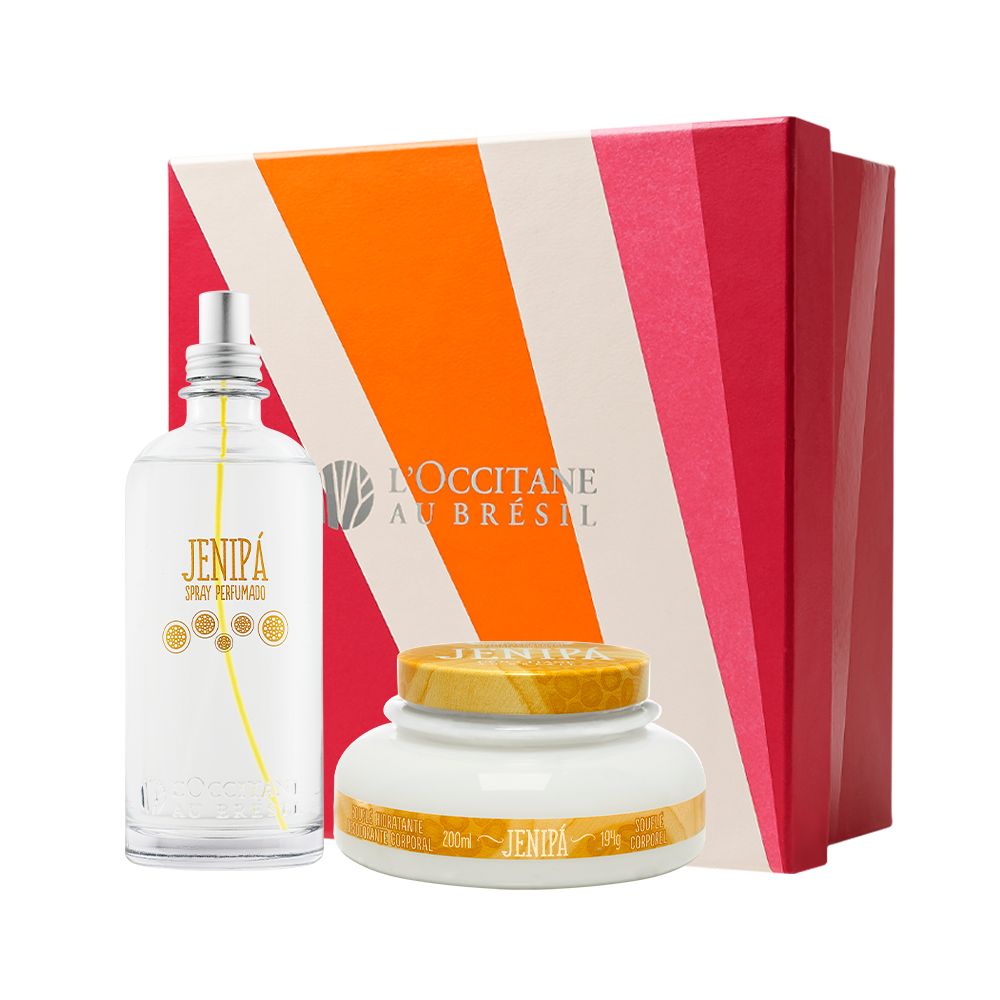 Presente Hidratação e Spray Perfumado Jenipá