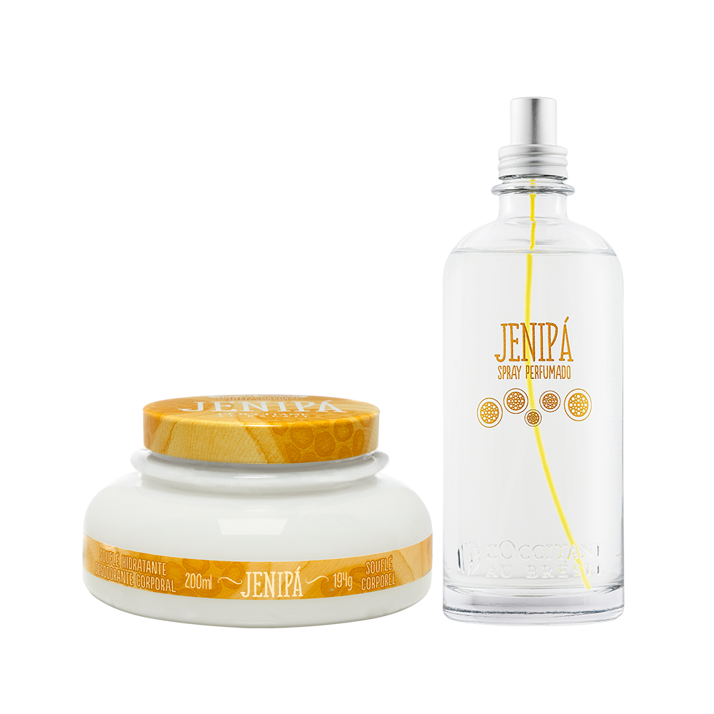 Combo Hidratação e Spray Perfumado Jenipá