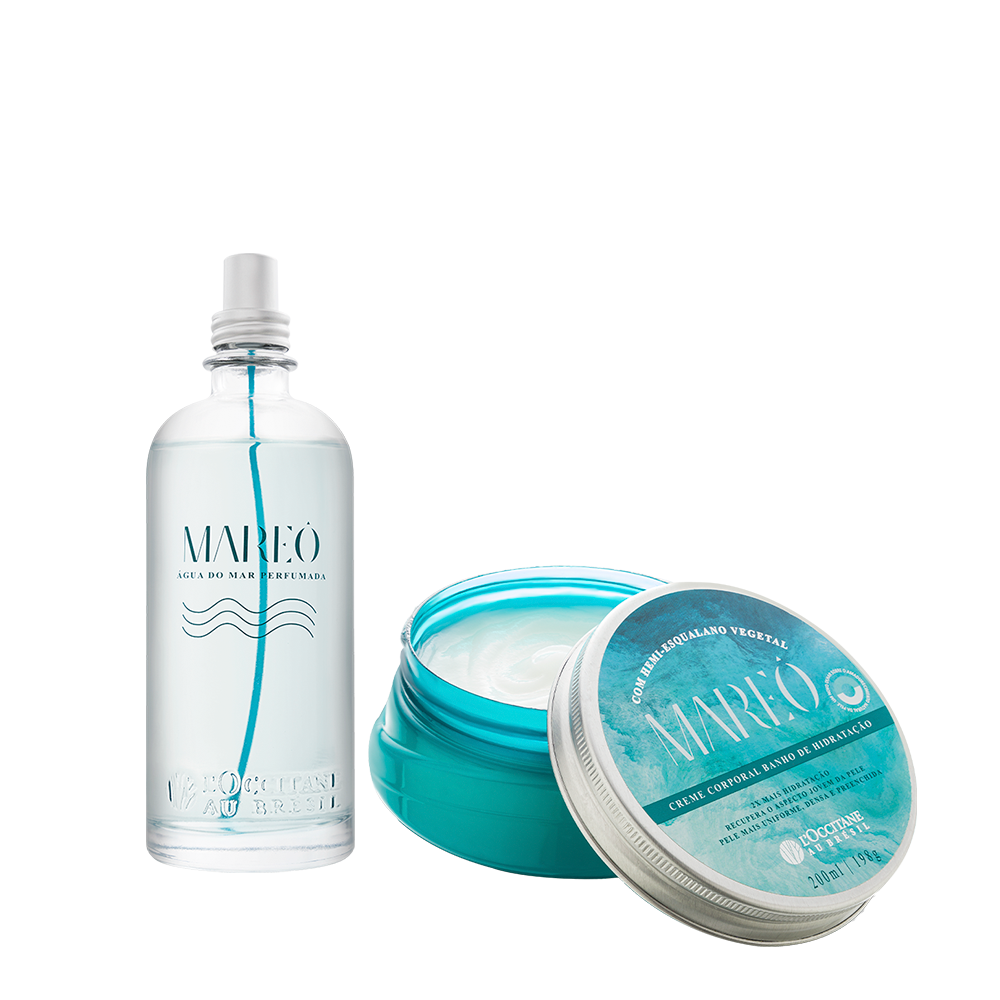 Combo Mareô: Banho de Hidratação e Spray Água do Mar