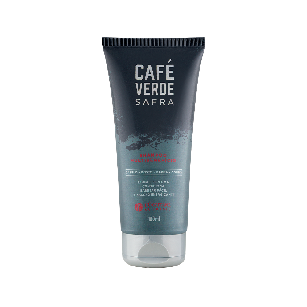 Shampoo Multibenefício Café Verde Safra 180ml