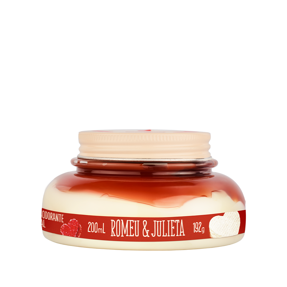 Vista 2 Hidratante Desodorante Corporal Romeu e Julieta 200mL Loccitane Au Bresil BR Loccitane Au Bresil BR
