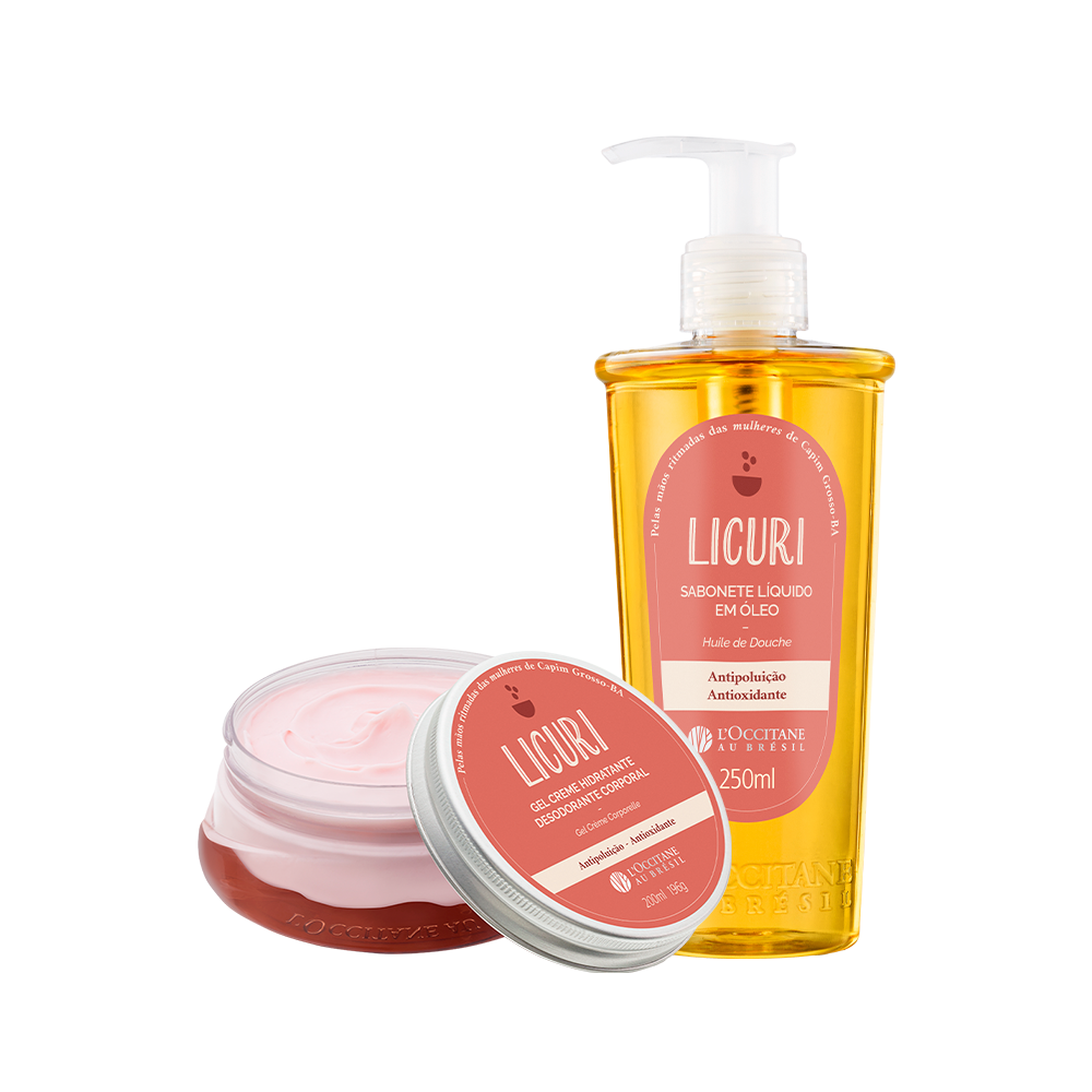 Combo Banho e Hidratação de Licuri