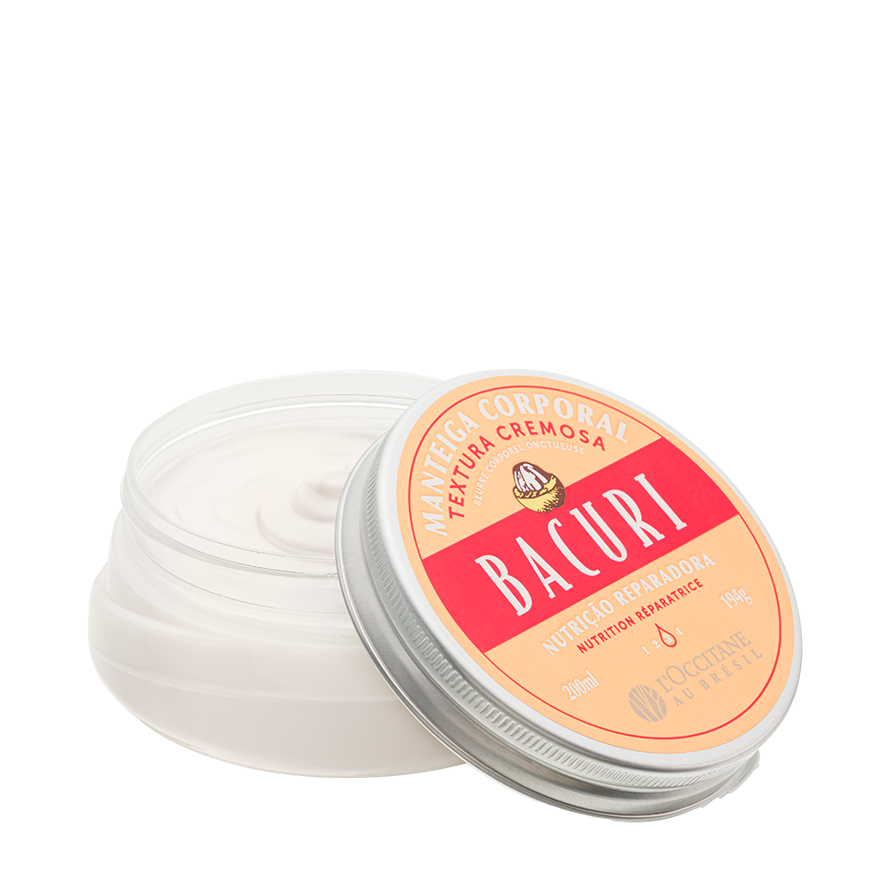 Manteiga Corporal Textura Cremosa Bacuri 200ml