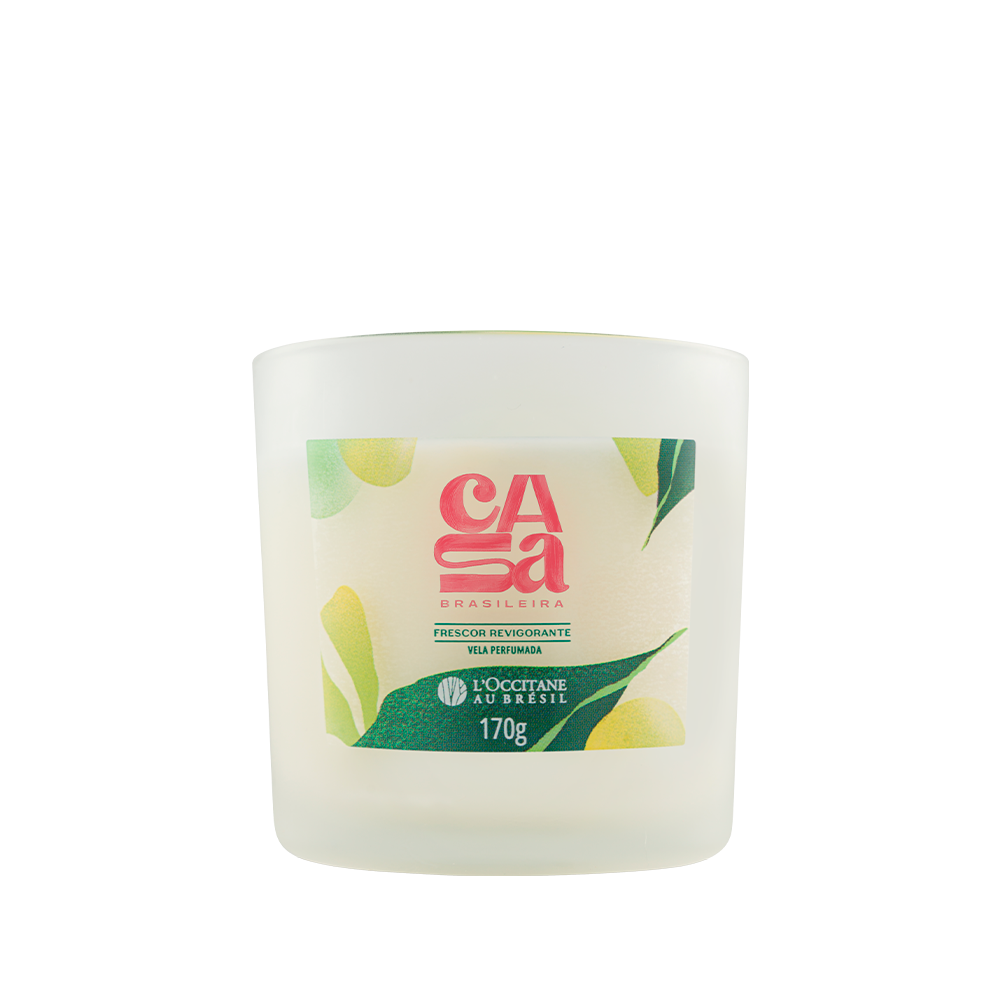 Vela Perfumada Frescor Revigorante 170g
