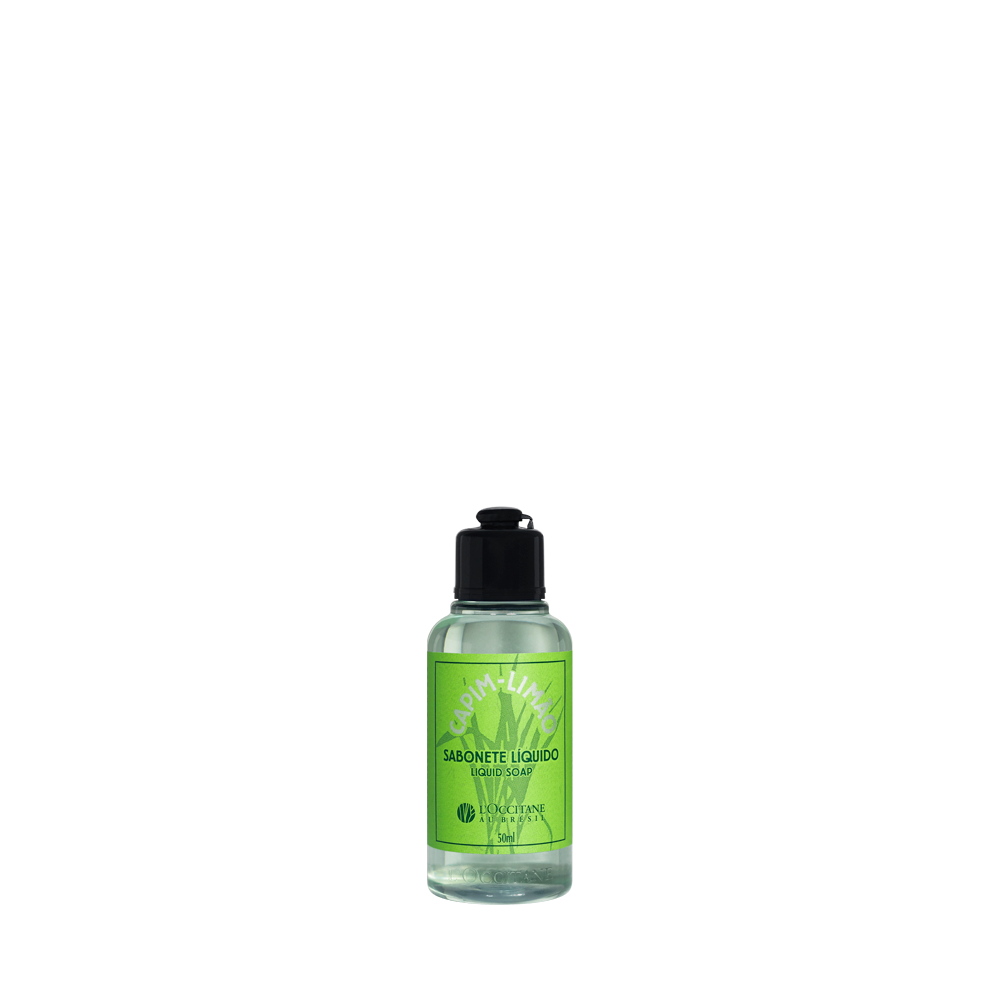 Vista 2 Sabonete Líquido Capim-Limão 50ml L'Occitane au Bresil L'Occitane au Bresil