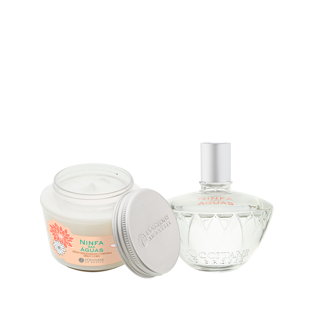 Vista 2 Combo Fragrância e Sérum Ninfa das Águas L'Occitane au Bresil L'Occitane au Bresil